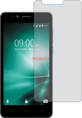 MOBART Tempered Glass Guard for LAVA A73 8GB (Flexible Shatterproof)(Pack of 1)