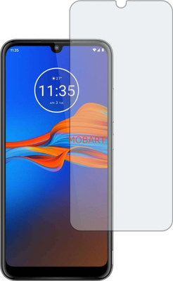 MOBART Tempered Glass Guard for MOTOROLA E6S (Flexible Shatterproof)(Pack of 1)