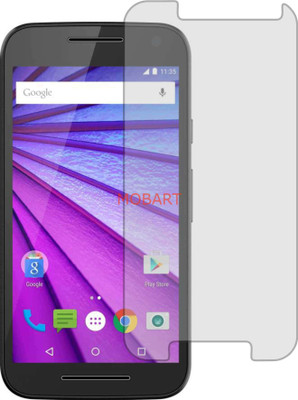 MOBART Tempered Glass Guard for MOTO G3 (Flexible Shatterproof)(Pack of 1)