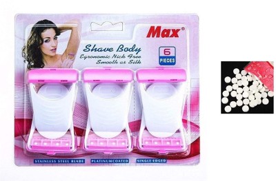 ActrovaX IIX™-761-GB-Hand Leg Thai Belly Hair Cleaner Waxing for Women  Shaver For Women, Men(Multicolor)
