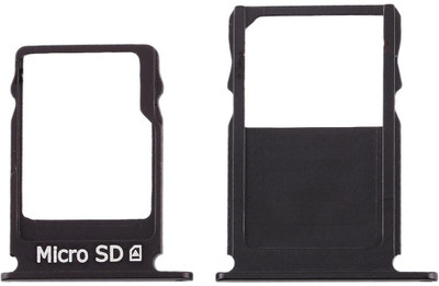 SPAREWARE Sim Card Tray(Compatible With NOKIA 3 : BLACK)