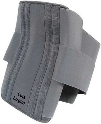 LUIS LOGAN Contoured Lumbar Support Waist belt for Back Pain Relief (Grey,M) Back / Lumbar Support(Grey)