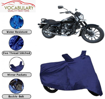 MEGA MARTZZ Waterproof Two Wheeler Cover for Bajaj(Avenger 180 Street, Blue)