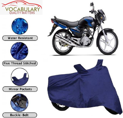MEGA MARTZZ Waterproof Two Wheeler Cover for Yamaha(Alba, Blue)