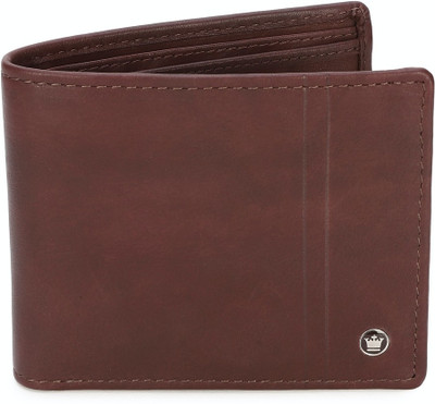 LOUIS PHILIPPE Men Formal Brown Artificial Leather Wallet(8 Card Slots)