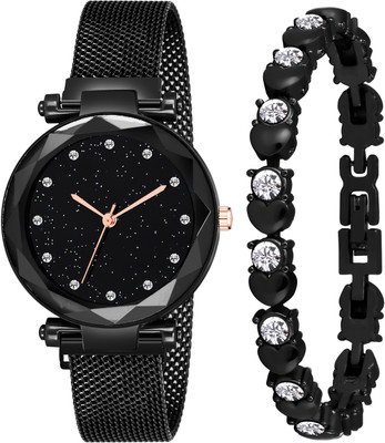 Blue Pearl Analog Watch - For Women
