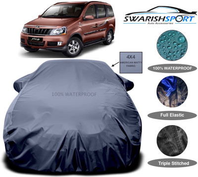 Swarish Car Cover For Mahindra Xylo (With Mirror Pockets)(Grey)