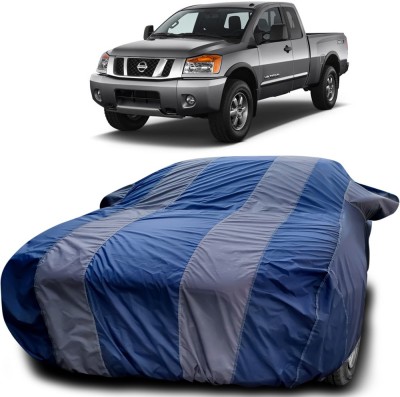 Ascension Car Cover For Nissan Titan (With Mirror Pockets)(Blue, Grey)