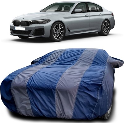 Ascension Car Cover For BMW 520i (With Mirror Pockets)(Blue, Grey)