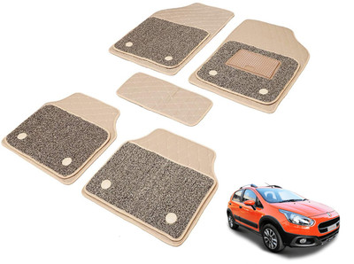 MOCKHE Leatherite 7D Mat For  Fiat Avventura(Beige)