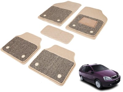 MOCKHE Leatherite 7D Mat For  Tata Indigo Marina(Beige)