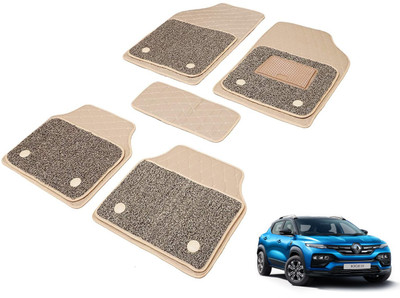 MOCKHE Leatherite 7D Mat For  Renault Kiger(Beige)