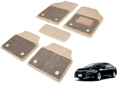 MOCKHE Leatherite 7D Mat For  Toyota Camry(Beige)