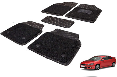 Auto Hub Leatherite 7D Mat For  Mitsubishi Lancer(Black)