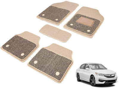 MOCKHE Leatherite 7D Mat For  Honda Accord(Beige)