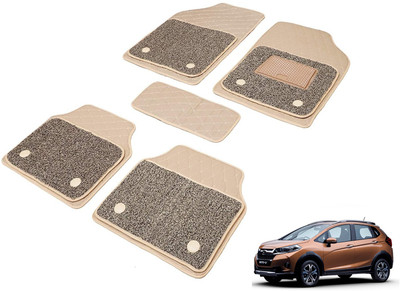 Auto Hub Leatherite 7D Mat For  Honda WR-V(Beige)