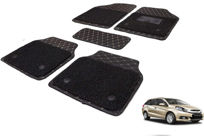 MOCKHE Leatherite 7D Mat For  Honda Mobilio(Black)