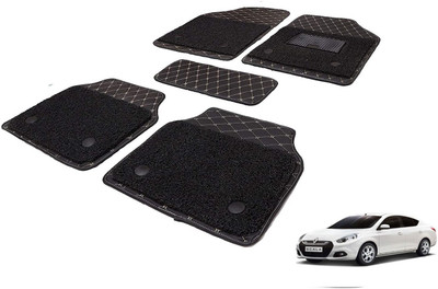 Auto Hub Leatherite 7D Mat For  Renault Scala(Black)