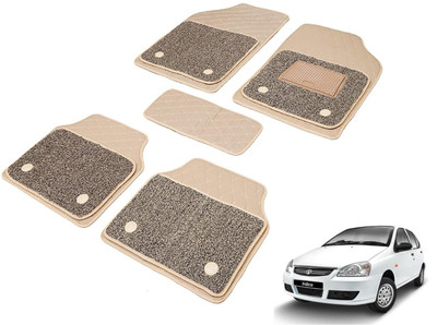 MOCKHE Leatherite 7D Mat For  Tata Indica(Beige)
