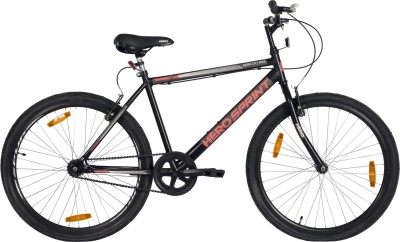 hero urban pro 26 t hybrid cycle city bike single speed black