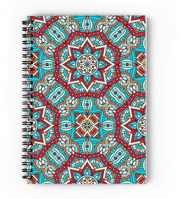 epheriwala Green Geometry Pattern A5 Diary Unruled 160 Pages(multcolor)