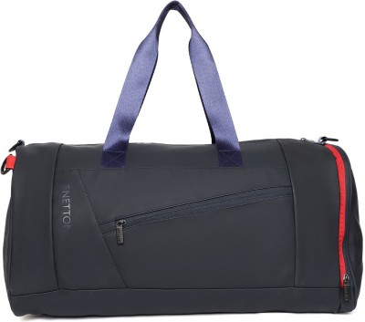 United Colors of Benetton 44 Ltrs Duffle Bag ( Navy ) Duffel Without Wheels