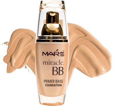 MARS Miracle BB Primer Base  Foundation(Beige-102, 60 ml)