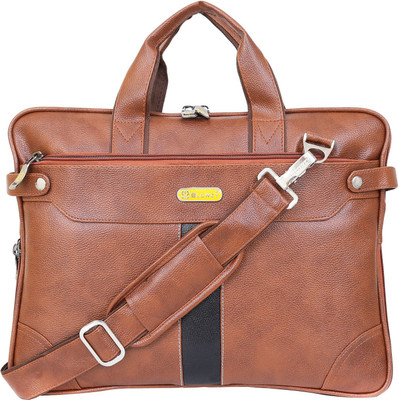 Blowzy Bags Men Tan Messenger Bag