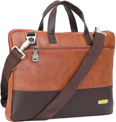 Blowzy Bags Men & Women Tan Messenger Bag