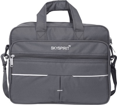 sky spirit Men & Women Grey Messenger Bag