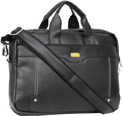 Blowzy Bags Men & Women Black Messenger Bag