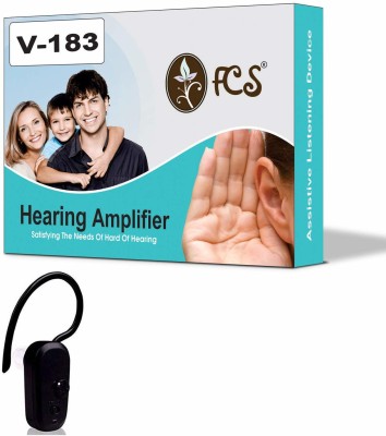 FCS Hearing Amplifier V183 Behind the Ear Hearing Aid(Black)