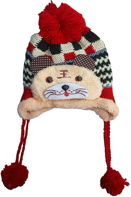 manokamna store Kids Cap(Red)