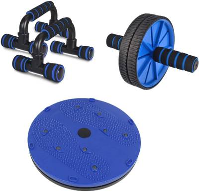 LIVOX Tummy Twister Abdominal ABS Exerciser And Ab Roller, Push up Bar Ab Exerciser