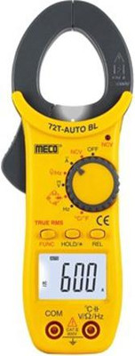 Meco 72T AUTO BL DIGITAL CLAMP METER Digital Multimeter(Yellow 4000 Counts)