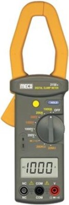 Meco 3150+ CLAMP METER Digital Multimeter(Multicolor 2000 Counts)