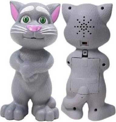 Tenmar Shadesky Talking Tom ttc 9722 Cat with Multi Functions (Grey)(Multicolor)