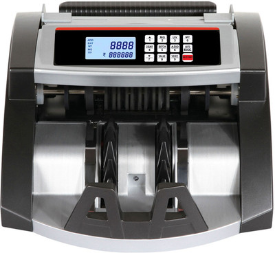 Drop2Kart Cash Counter - Automatic AccuCount, LCD+LED Dual Display, Counts All INR Notes, HeavyDuty Motor, UV/MG/MT/IR Fake-Note Detection Note Counting Machine(Counting Speed - 1000 notes/min)