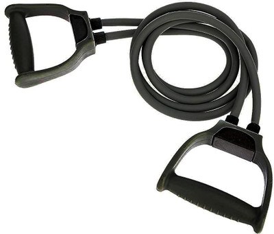 Fitcozi Double Toning Resistant Band Resistance Tube(Black)