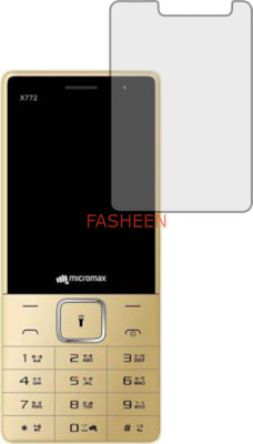 Fasheen Tempered Glass Guard for MICROMAX X 772 (Flexible Shatterproof)(Pack of 1)