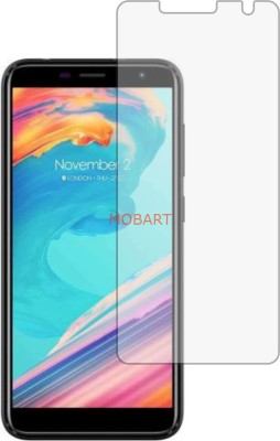 MOBART Tempered Glass Guard for INTEX INFIE 77 (Flexible Shatterproof)(Pack of 1)