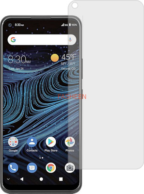 Fasheen Tempered Glass Guard for ZTE BLADE X1 5G (Flexible Shatterproof)(Pack of 1)