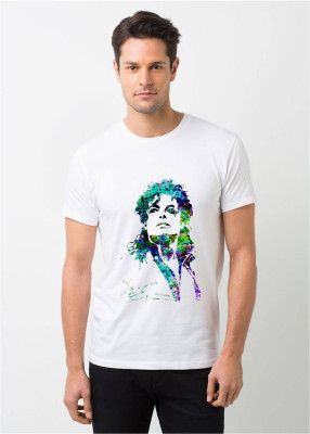 HamsaMART.com Graphic Print Men Round Neck Multicolor T-Shirt
