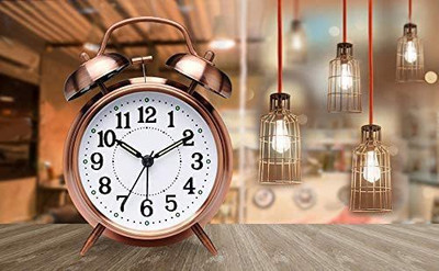PaxMore Analog Copper Clock