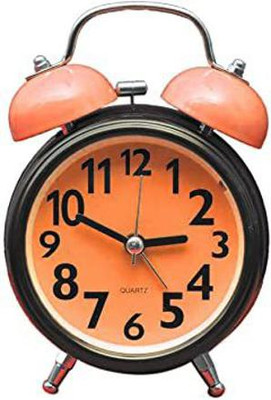 PaxMore Analog Orange, Black Clock