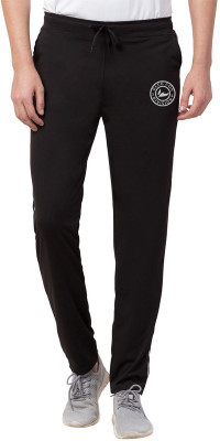 Bluecon Solid Men Black Track Pants