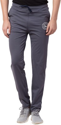 Bluecon Solid Men Grey Track Pants