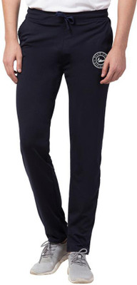 Bluecon Solid Men Blue Track Pants