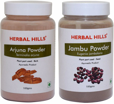 Herbal Hills Arjuna and Jambu Beej Powder - 100 gms each(200 g)