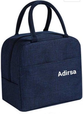 ADIRSA Girls and women Waterproof Lunch Bag(Blue, 3 L)